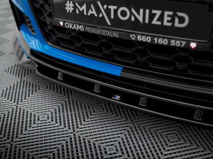 Maxton Design Street Plus Front Splitter V1 - Audi TTS 8S Facelift