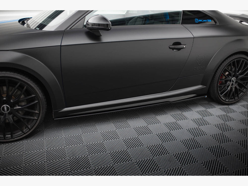 Maxton Design Street Plus Side Skirt Diffusers - Audi TTS 8S Facelift