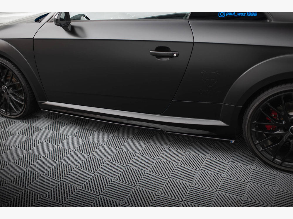 Maxton Design Street Plus Side Skirt Diffusers - Audi TTS 8S Facelift