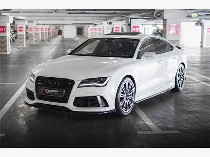 Maxton Design Street Plus Front Splitter V3 - Audi RS7 C7