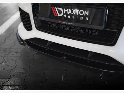 Maxton Design Street Plus Front Splitter V4 - Audi RS7 C7