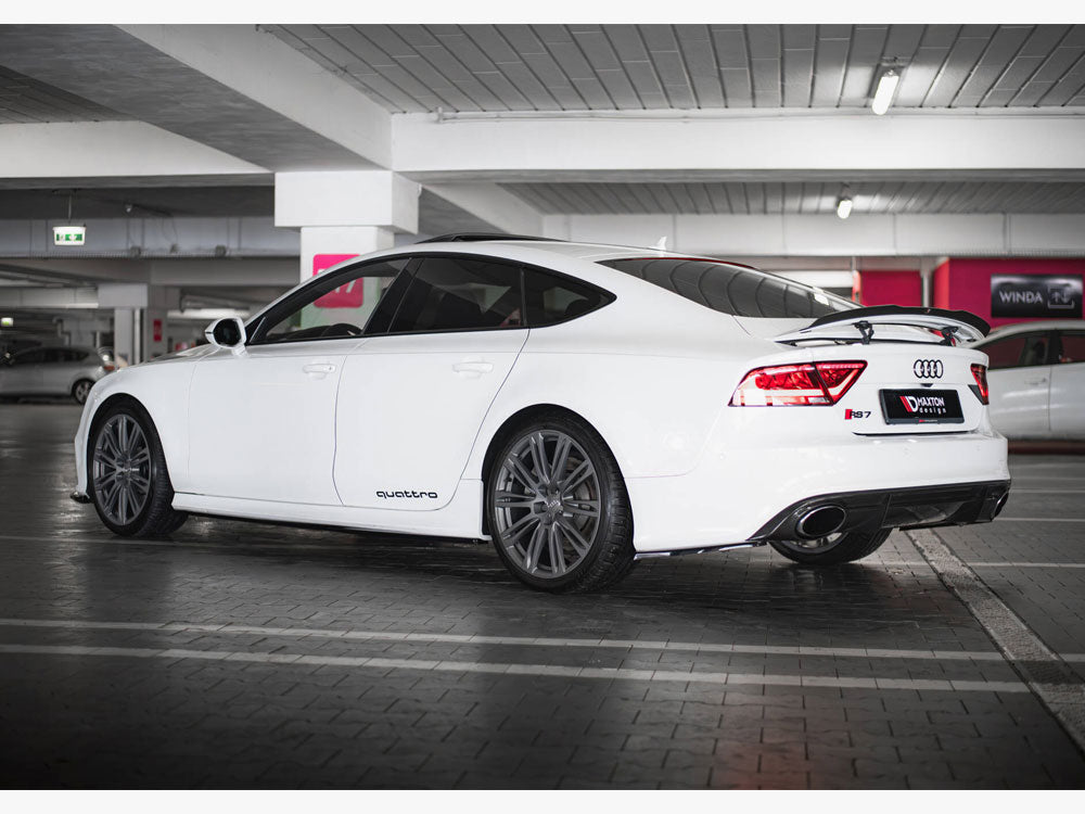 Maxton Design Street Plus Side Skirt Diffusers V2 - Audi RS7 C7