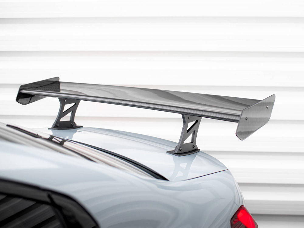 Maxton Design Carbon Fibre Spoiler With LED (Internal Brackets) - BMW M340i G20 & M3 G80