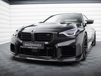 Maxton Design Carbon Fibre Front Splitter V1 - BMW M2 G87