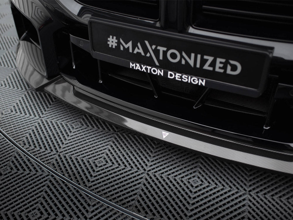 Lame avant V1 en fibre de carbone Maxton Design – BMW M2 G87
