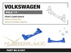 Renfort inférieur avant Hardrace – VW Polo GTI Mk6 (AW/BZ)
