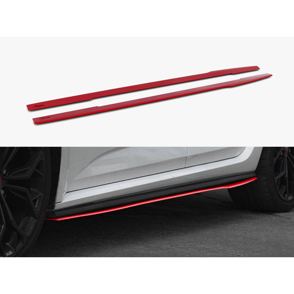 Maxton Design Street Plus Side Skirt Diffusers V2 - Renault Megane RS Mk4 280/300