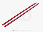 Maxton Design Street Plus Side Skirt Diffusers V2 - Renault Megane RS Mk4 280/300