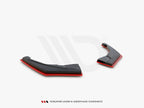 Maxton Design Street Plus Rear Side Splitters V2 - Renault Megane RS Mk4 280/300