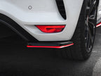 Maxton Design Street Plus Rear Side Splitters V2 - Renault Megane RS Mk4 280/300