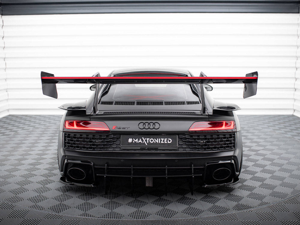 Maxton Design Carbon Fibre Spoiler With LED - Audi R8 Gen 2
