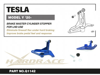 Hardrace Brake Master Cylinder Stopper - Tesla Model Y LHD