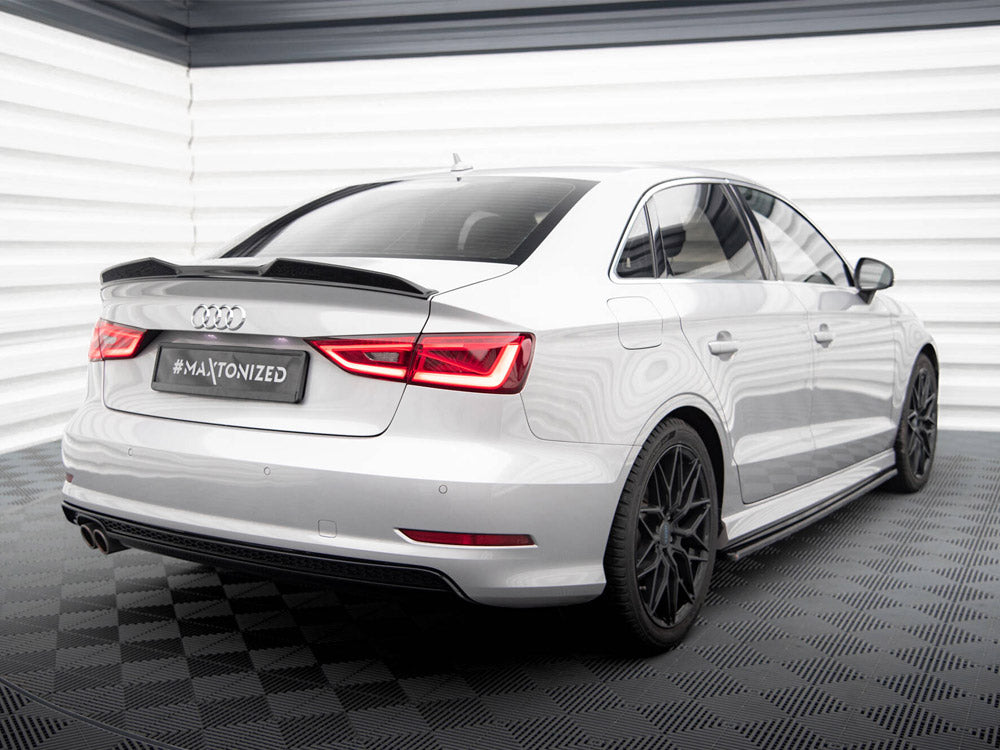 Maxton Design Street Plus Spoiler Cap 3D - Audi S3 8V Saloon
