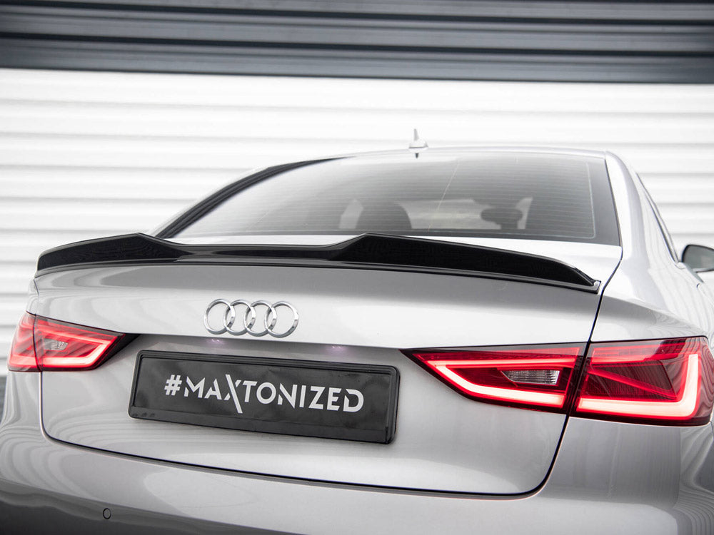 Maxton Design Street Plus Spoiler Cap 3D - Audi S3 8V Saloon