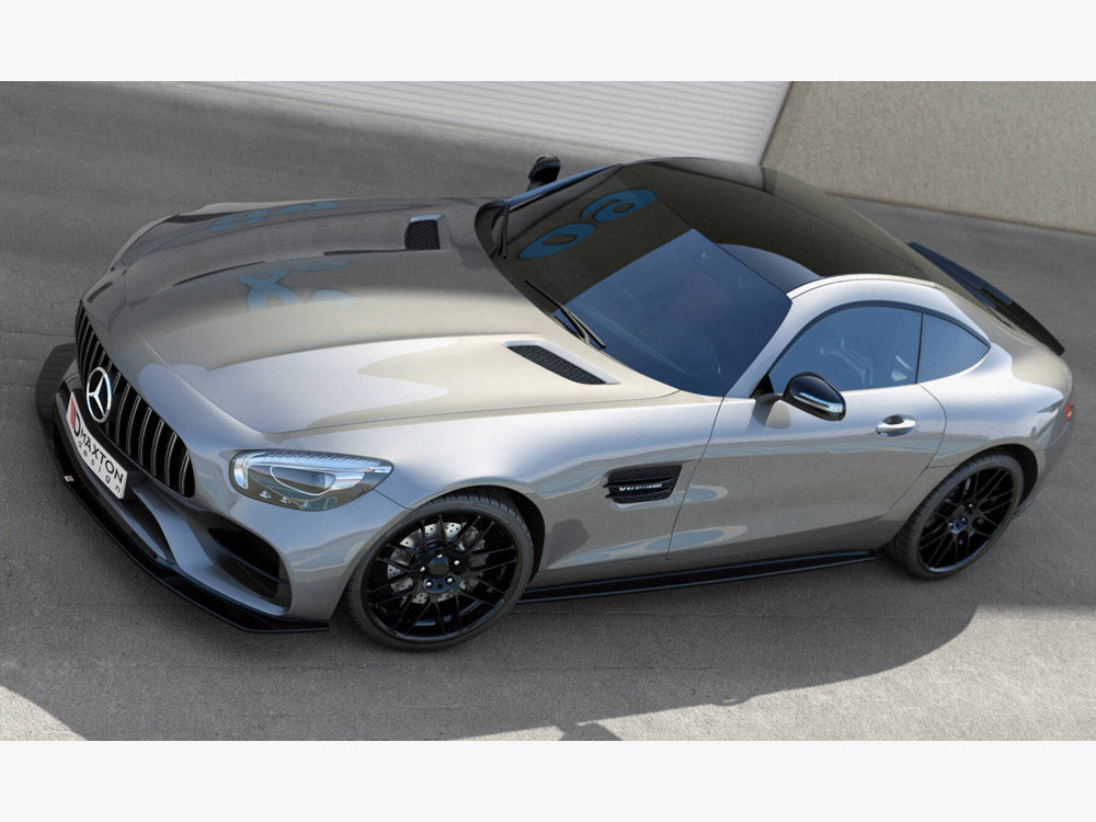 Maxton Design Street Plus Front Splitter - Mercedes AMG GT/GTS C190 Facelift