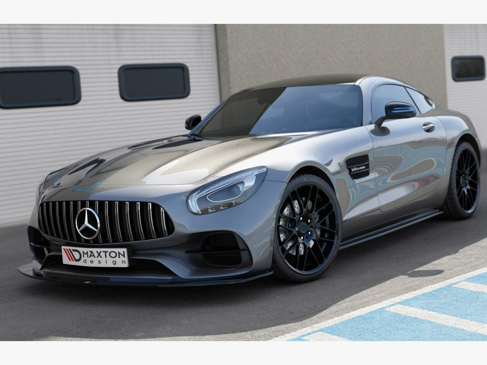 Maxton Design Street Plus Front Splitter - Mercedes AMG GT/GTS C190 Facelift