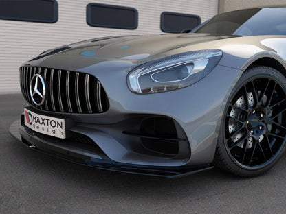 Maxton Design Street Plus Front Splitter - Mercedes AMG GT/GTS C190 Facelift