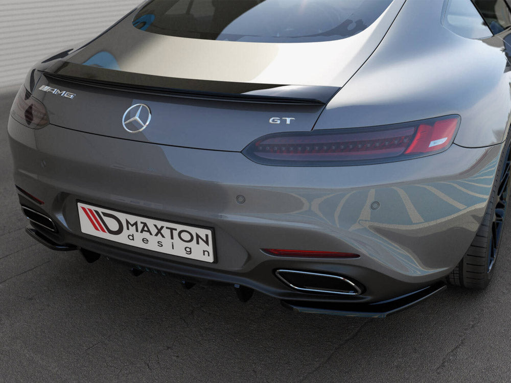 Maxton Design Street Plus Rear Side Splitters - Mercedes AMG GT/GTS C190 Facelift