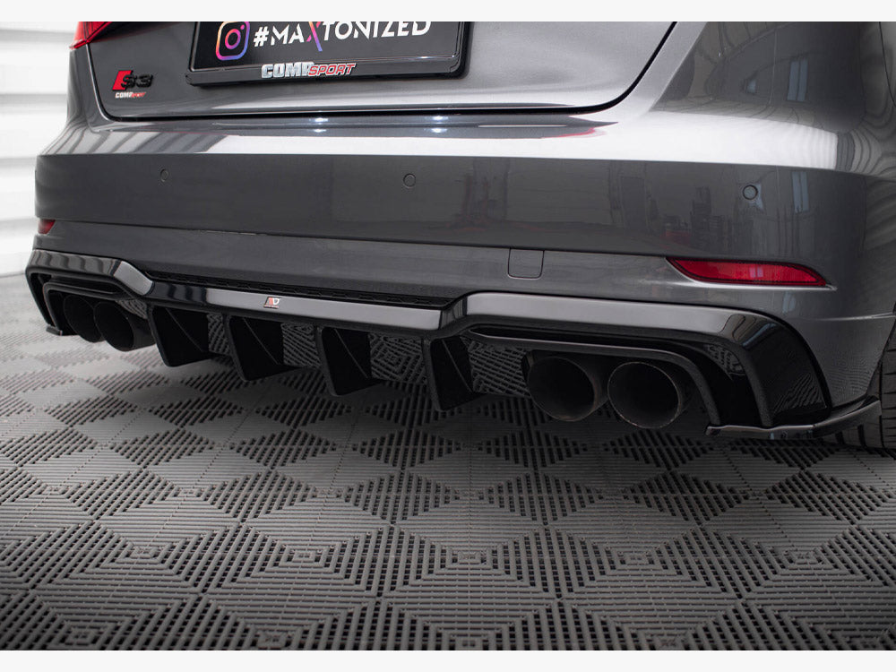 Maxton Design Street Plus Rear Valance - Audi S3 8V.2 Sportback
