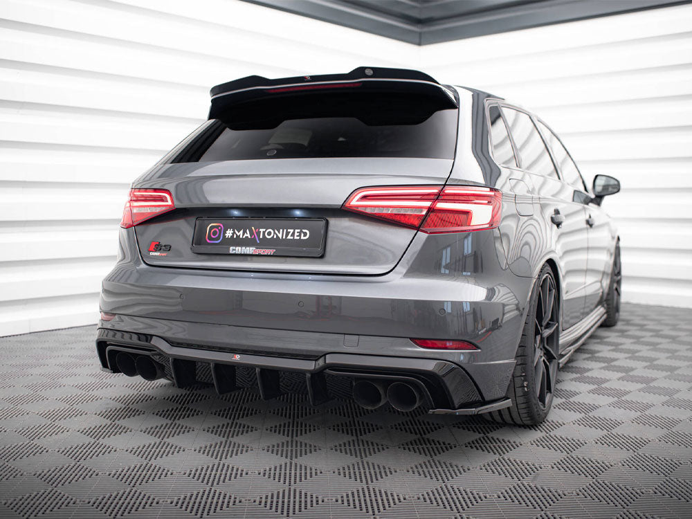 Séparateurs latéraux arrière Maxton Design Street Plus V2 - Audi S3 8V.2 Sportback restylée