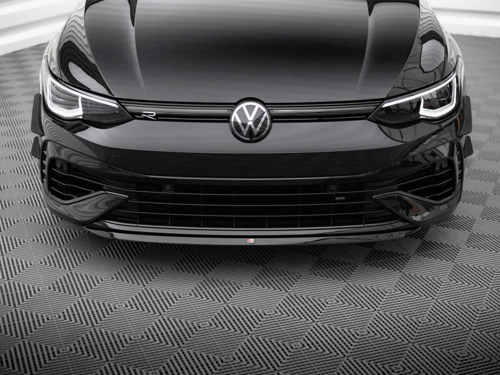 Maxton Design Street Plus Front Splitter V7 - VW Golf R Mk8