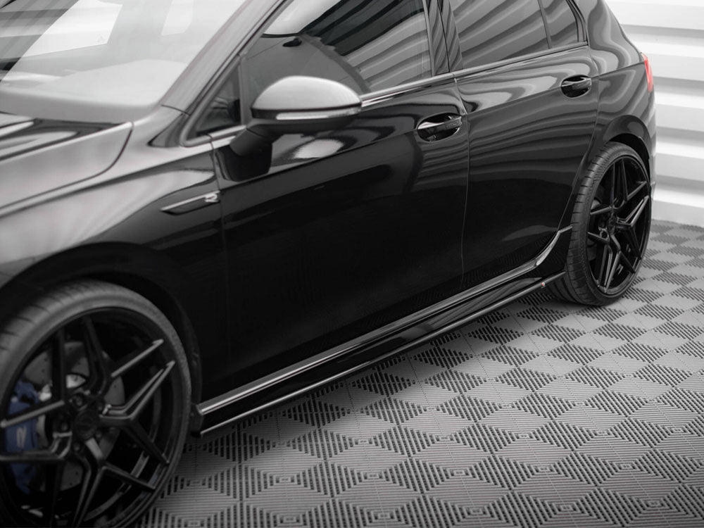 Maxton Design Street Plus Side Skirt Diffusers V3 - VW Golf R Mk8