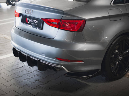 Maxton Design Street Pro Rear Diffuser - Audi S3 8V Saloon