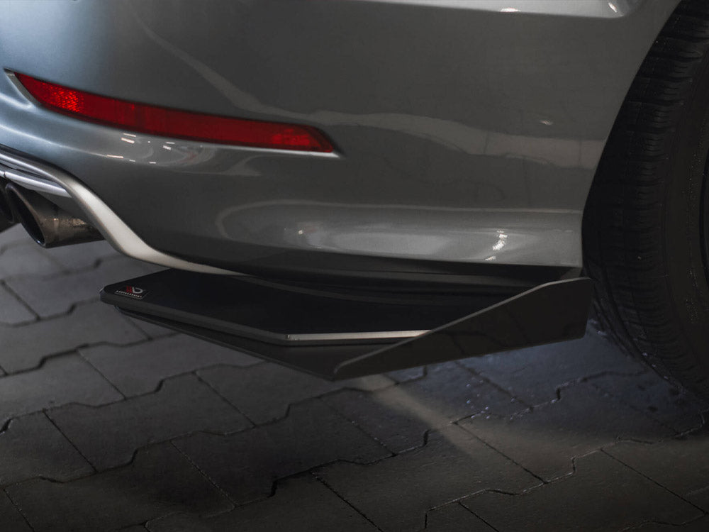 Maxton Design Street Pro Rear Side Splitters + Flaps - Audi S3 8V Saloon