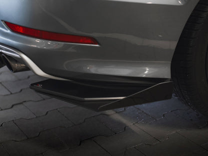 Maxton Design Street Pro Rear Side Splitters + Flaps - Audi S3 8V Saloon