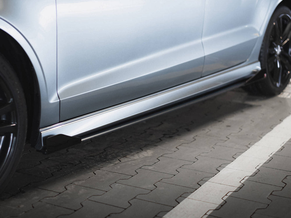 Maxton Design Street Pro Side Skirt Diffusers + Flaps - Audi S3 8V Saloon