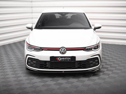 Maxton Design Street Plus Front Splitter V7 - VW Golf GTI Mk8