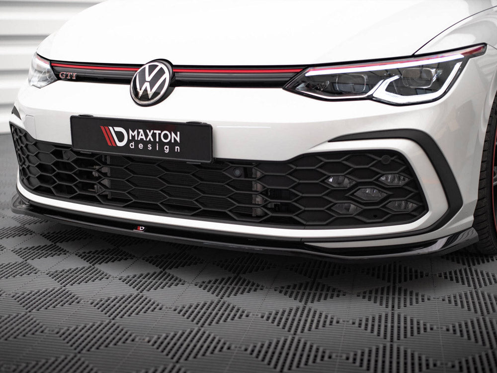 Maxton Design Street Plus Front Splitter V7 - VW Golf GTI Mk8