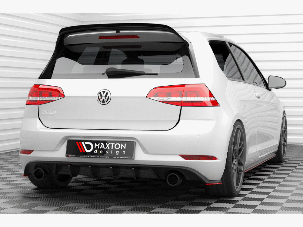 Maxton Design Street Plus Rear Side Splitters V2 - VW Golf GTI Mk7.5