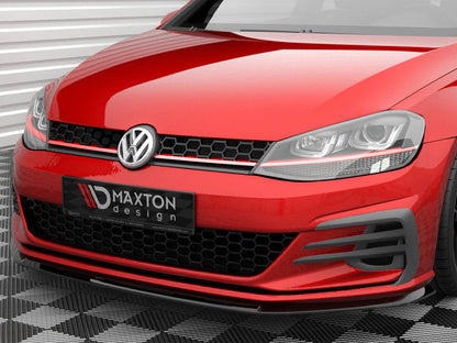 Maxton Design Street Plus Front Splitter V3 - VW Golf GTI Mk7.5