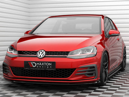 Maxton Design Street Plus Front Splitter V3 - VW Golf GTI Mk7.5