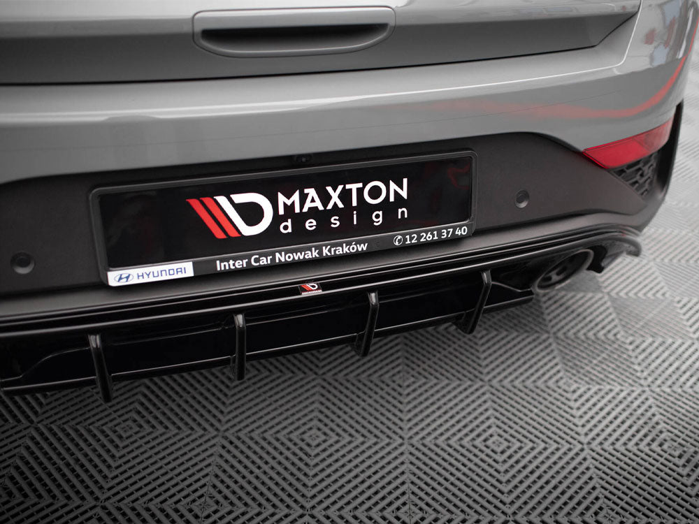 Maxton Design Street Plus Rear Valance - Hyundai i30N FL Hatchback