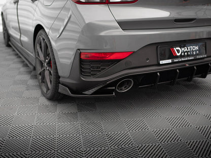 Maxton Design Street Plus Rear Side Splitters V6 - Hyundai i30N FL Hatchback