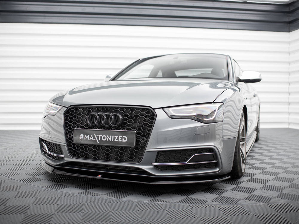 Maxton Design Street Plus Front Splitter V1 - Audi S5 8T Facelift