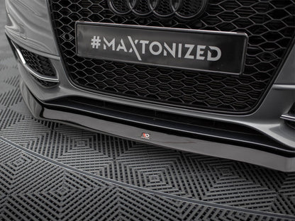 Maxton Design Street Plus Front Splitter V1 - Audi S5 8T Facelift