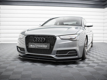 Maxton Design Street Plus Front Splitter V2 - Audi S5 8T Facelift