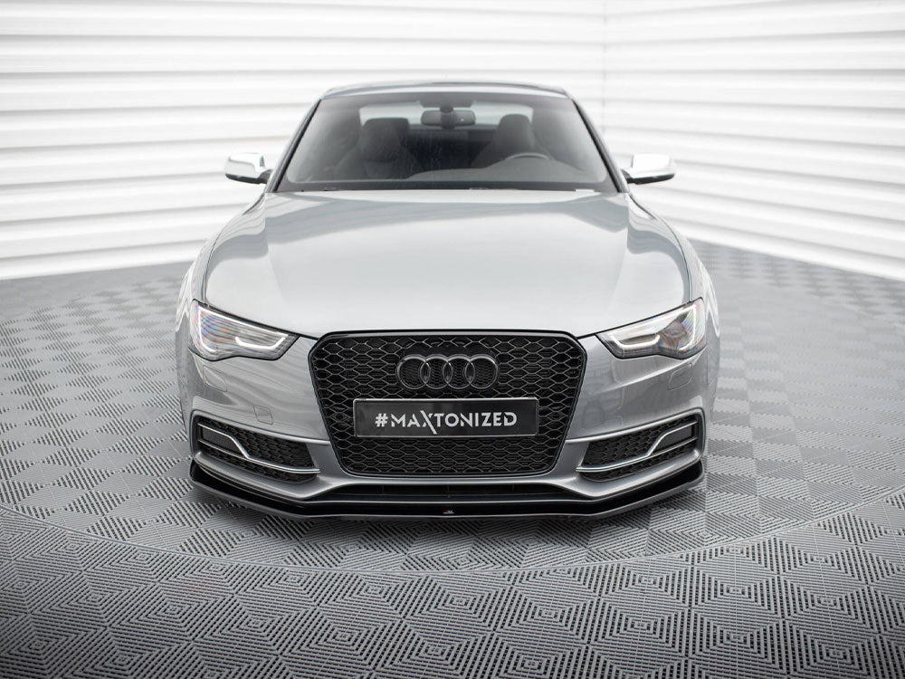 Maxton Design Street Plus Front Splitter V2 - Audi S5 8T Facelift