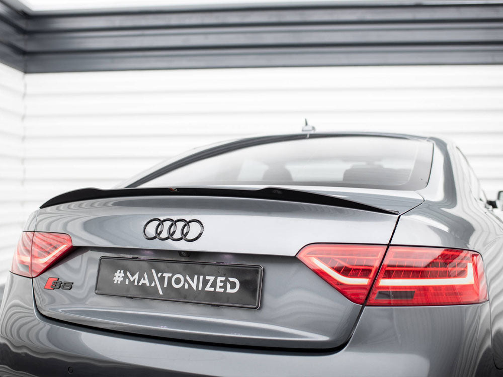 Maxton Design Street Plus Spoiler Cap - Audi S5 8T Coupe