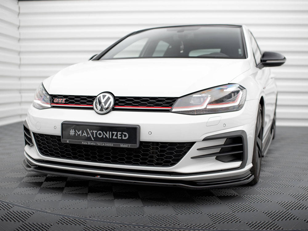 Maxton Design Street Plus Front Splitter V2 - VW Golf GTI Mk7.5