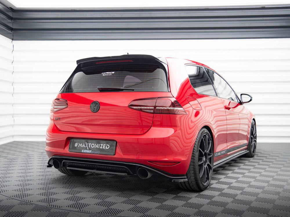 Maxton Design Street Plus Rear Side Splitters - VW Golf GTI Mk7 Clubsport