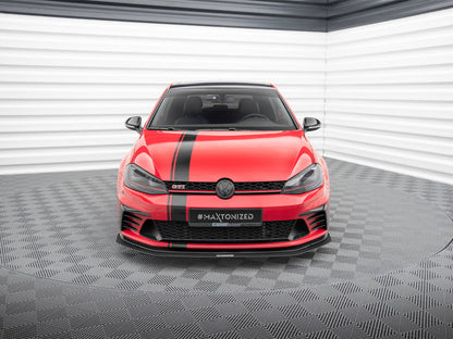 Maxton Design Racing Front Splitter - VW Golf GTI Mk7 Clubsport