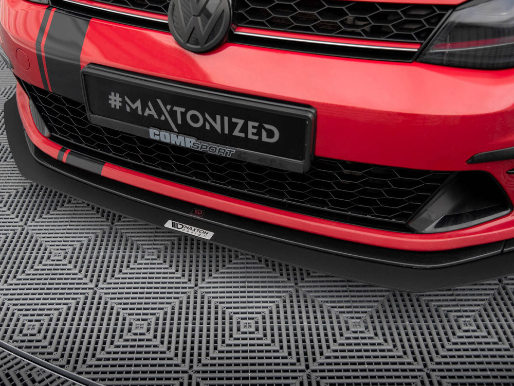 Maxton Design Racing Front Splitter - VW Golf GTI Mk7 Clubsport