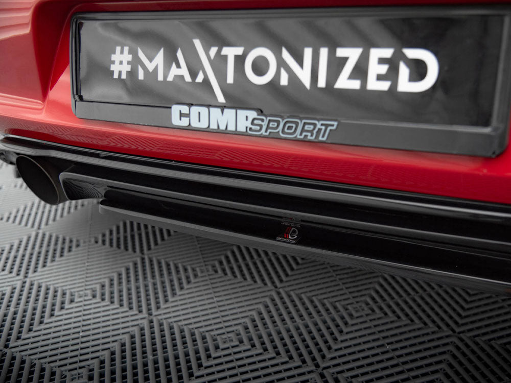 Divisor trasero central Maxton Design Street Plus - VW Golf GTI Mk7 Clubsport