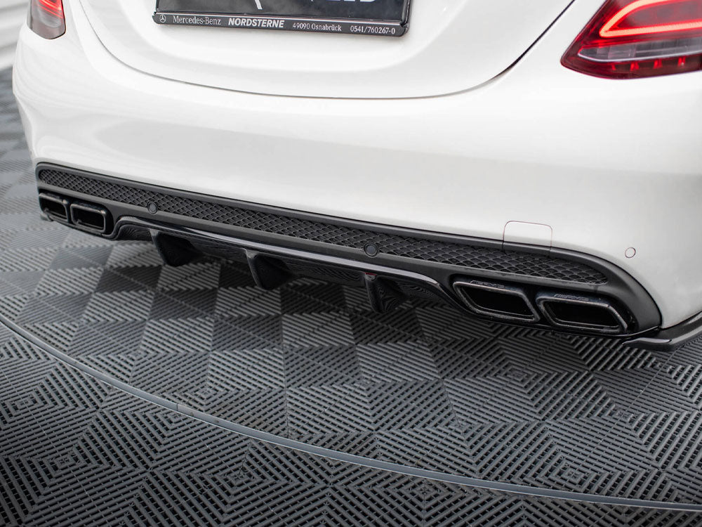 Maxton Design Street Plus Rear Valance - Mercedes C63 AMG W205/S205