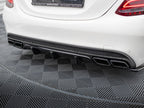 Maxton Design Street Plus Rear Valance - Mercedes C63 AMG W205/S205
