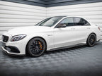 Maxton Design Street Plus Side Skirt Diffusers V2 - Mercedes C63 AMG W205/S205